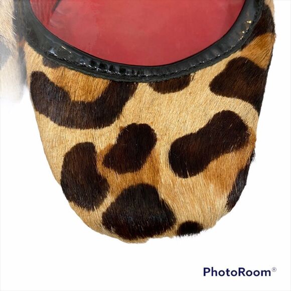 Kate Spade NY Pony Hair Leopard Print Flats 7.5‎ - Picture 2 of 13